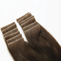 Extensions de cheveux brésiliens Remy double trame, 10-30 pouces, 12A, cheveux vierges bruts, cuticules alignées, extensions invisibles à clipser
