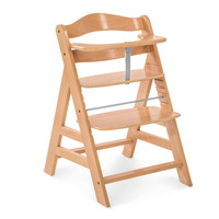 Chaise haute réglable en bois pour alimentation de bébé Chaise haute pour alimentation de bébé