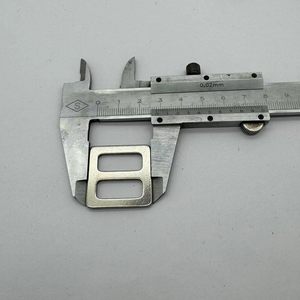 Boucle coulissante plate en métal, ajusteur de ceinture en acier inoxydable, glissières Triglide, quincaillerie de sangle, fermoirs en pouces - Product Image 5