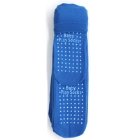 Chaussette jetable de poignée de silicone de terrain de jeu d'intérieur mince de ressort pour le plancher d'apprentissage précoce