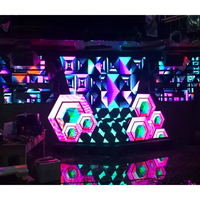 Lecede Dj 4k Led Mur vidéo Écran d'affichage publicitaire intérieur