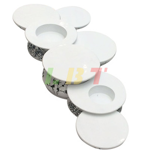 Sillas y macetas de fibra de vidrio con diseño de porcelana azul y blanca, muebles comerciales duraderos y personalizados - Product Image 5