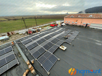 Pour système de Ballast solaire ZAM Structure solaire ballastée rentable pour l'installation de toit plat Système de montage solaire en béton