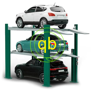 Empileur <span class=keywords><strong>de</strong></span> stationnement automatique mécanique à 4 montants triple, 3 niveaux, 3 voitures, solutions <span class=keywords><strong>de</strong></span> stationnement, ascenseur - Product Image 4