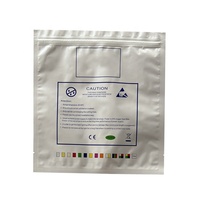 Emballage en aluminium Barrière contre l'humidité Feuille stratifiée ESD Plastique Dispositif électronique Emballage Attention Sacs en aluminium