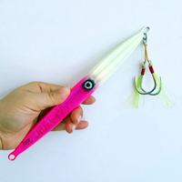 Nouveaux leurres de pêche avec hameçon 40g 60g 80g 100g 200g 300g 400g 500g 720g, matériel de pêche, leurres de jigging à coulée rapide ou lente
