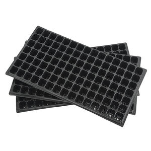 105-Cell <strong>Heat</strong> Resistant PET Seedling Trays Lids Reusable Eco-Friendly Durable Portable for Nursery <strong>Seed</strong> Germination <strong>Propagation</strong> - Product Image 1