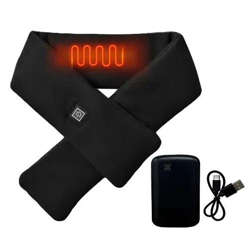 USB-Heizung-Pad für den Außenbereich Nackenwärmer beheizter Schal Damen-Upgrade wiederaufladbare Batterie Heizung Nacken-Schal