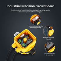 Pressostat intelligent jaune AC220V 1,5 CV pour eau et air, contact DPDT, 10 bars, couramment utilisé pour la surveillance de la pression des pompes de surpression