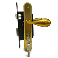 Zeise-ikon, gran oferta, cerraduras de puerta para puerta de madera, puerta moderna con juego de cerradura de cilindro de manija