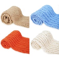 DIY Handmade Ultra Coarse Icelandic Wool Yarn Polyester Yarn Knitted Blanket Yarn