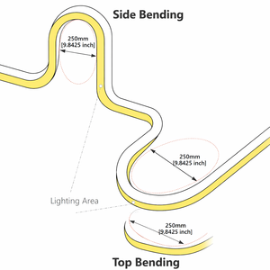 Iluminación Interior Comercial, LED de Silicona 3D con Efecto Neón, 24V IP67 para Proyectos de Hoteles y Oficinas - Product Image 2