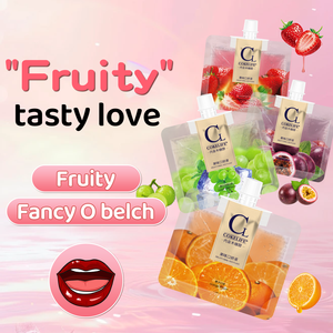 CokeLife ISO13485 15ml fruta de fresa Gel Oral aceite sexual Oral comestible Personal Lube Factory OEM/ODM soplado trabajo Glide sexo para niña - Product Image 4