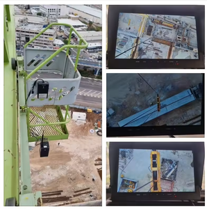 Wireless Crane 36X <b>Camera</b> Damping Bracket <b>Camera</b> Monitor System With Magnetic Battery Pack for Luffing Crane, Tower Crane - Product Image 4