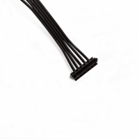 Cavo di Alimentazione per Scheda Madre e SSD, Cavo SATA da 1 Maschio a 5 Femmine, Cavo di Alimentazione SATA a 15 Pin, Cablaggio SATA
