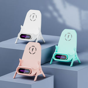 Support de téléphone portable magnétique sans fil créatif avec charge de 15 W, support de chaise, support de visionnage de séries télévisées, berceau, station d'accueil - Product Image 1