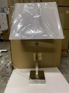 Gguest-Ánh sáng phòng với đôi <span class=keywords><strong>USB</strong></span> sạc cổng AC Ổ cắm điện vuông bài bên đèn bảng khách sạn thiết lập 2 phòng ngủ đèn - Product Image 5