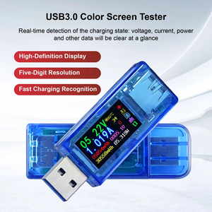 <span class=keywords><strong>Tester</strong></span> USB Digital de Carga Rápida QC3.0 Medidor de Voltaje y Corriente 3.6-30V 0-5A Probador de Energía - Product Image 3