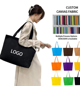 Sac fourre-tout en toile de coton noir personnalisable pour femme, sac de shopping écologique avec motif et lettres colorés personnalisés - Product Image 1