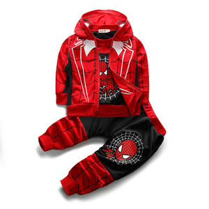 Disfraz Casual Rojo <span class=keywords><strong>de</strong></span> Spiderman para Niños Cosplay Traje <span class=keywords><strong>de</strong></span> Spider Man para Bebé con Patrón Sólido - Product Image 5