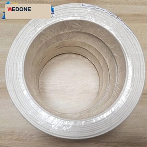 สายทำความร้อนนิกเกิลบริสุทธิ์ Wedone WD-1000 ทนไฟ 1000 องศาเซลเซียส 300/500V สายไฟใยแก้วไมก้า ขนาด <span class=keywords><strong>1.0</strong></span> มม. สำหรับอุปกรณ์เตาเผา - Product Image 2