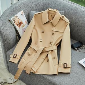 <span class=keywords><strong>Trench</strong></span> blanc tendance boucles chaud ODM/OEM <span class=keywords><strong>Beige</strong></span> manteaux vente longue vêtements pour femmes Original vêtements courts filles - Product Image 3
