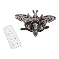 Vente en gros 3D abeille tour serrure en alliage de zinc métal torsion serrure pour sac interrupteur sac accessoires