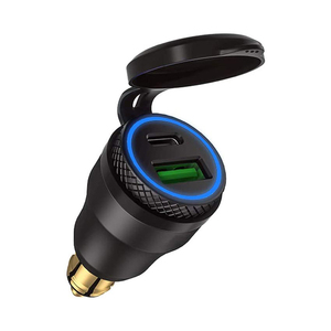Compatible avec les motos <span class=keywords><strong>BMW</strong></span> Victory conformes aux normes européennes, doté d'une interface USB avec charge rapide QC3.0 pour téléphones mobiles. - Product Image 1