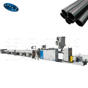 High quality hdpe pipe extrusion line for plastic pipe machine