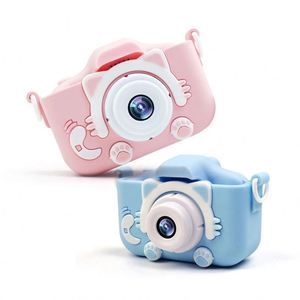 2.0 ''20MPミニキッズカメラIPSスクリーンHD1080P子供用デジタルフォトカメラおもちゃリチウム電池付きクリスマスギフト - Product Image 1
