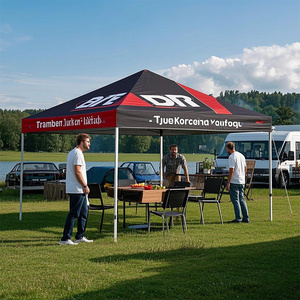 Thương mại 10x20ft bật lên các sự kiện bên lều 3*3m gấp tán gazebo lều 3x6 với lốp cho thị trường Châu Âu triển lãm thương mại lều - Product Image 3