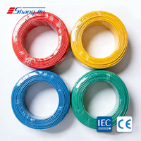 CE-zertifiziertes RV 1* 2,5mm Kupfer PVC-isoliertes Flexibles Kabel 300/500V für Hausverkabelung und Bauanwendungen