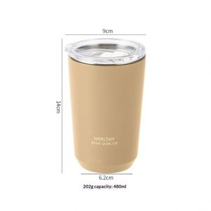 Vaso Térmico de Café de Alta Calidad, Acero Inoxidable 304, Taza Aislada para Agua, Taza para Auto, Regalo para Estudiantes - Product Image 6