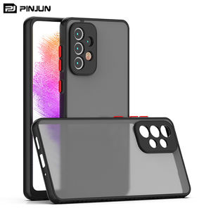 Coque de téléphone portable transparente mate givrée antichoc avec bordure colorée en TPU+PC pour A73 A53 <span class=keywords><strong>A33</strong></span> A13 <span class=keywords><strong>A23</strong></span> - Ventes flash - Product Image 3