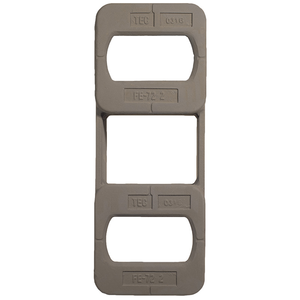 Maxplus Double Raised <b>Foundation</b> Container Fittings Structural Steel ISO Single Reefer Hot Dip Galvanized Single Flush LSO Found - Product Image 2
