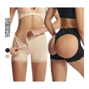 Frauen High Waist Control Höschen Hollow Out Ass Hip Shaper Gesäß Big Ass Lift Push Up Shape wear Frauen Open Hip Slim Briefs