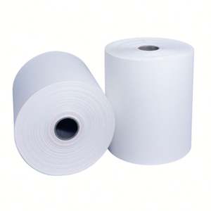 Rouleaux de papier thermique de haute qualité 48g 80mmx50M, papier pour imprimante POS directement de l'usine pour caisses enregistreuses et systèmes POS - Product Image 2