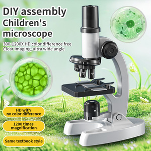 Juego de microscopio óptico 1200x Kit de experimentos científicos especiales para <span class=keywords><strong>ciencia</strong></span> médica primaria secundaria - Product Image 4