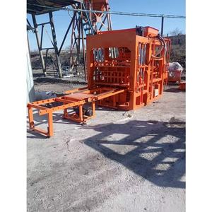 YJ QT5-15 mesin pembuat blok semen otomatis, mesin cetakan batu bata kapasitas besar beton pasir berongga - Product Image 4