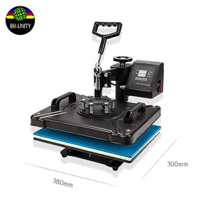 5 In 1 Heat Transfer Machine Sublimation 29*38cm Heat Press Machine For Mug/Hat/Tshirt/Slate Rock/MDF