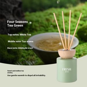 2025 nouvelle série de thé frais et naturel <span class=keywords><strong>diffuseur</strong></span> de roseau huile essentielle d'aromathérapie parfum de rotin <span class=keywords><strong>anti</strong></span>-odeur naturel - Product Image 6