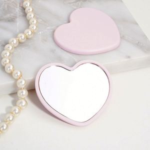 Bulk Women's History Month Custom Promotional <b>Gifts</b> Heart Shaped Mini Pocket Portable Travel Plastic Makeup Purse Mirror for - Product Image 4