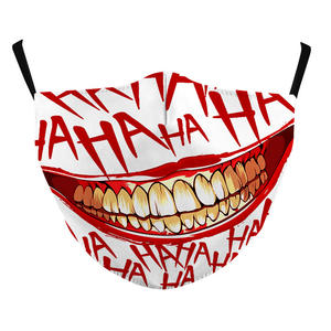 قناع وجه رعب للهالوين للنساء رجل هالوين فم مخيف قابل للغسل قابل لإعادة الاستخدام تأثيري هدية مضحكة لطيفة - Product Image 6