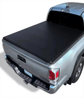 Bâche de benne rigide rétractable manuelle en PVC Trustlume avec verrouillage de la boîte arrière et étanchéité pour RAM NP300 D-MAX Navara Tundra