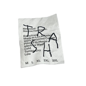 Étiquettes <span class=keywords><strong>de</strong></span> cou personnalisées en Tyvek doux anti-frottement, imprimées, avec codes QR et marques <span class=keywords><strong>de</strong></span> <span class=keywords><strong>site</strong></span> web pour équipes sportives, pour maillots d'entraînement et sweats à capuche - Product Image 4