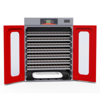 Incubateur d'Œufs de Volaille 400-10000 avec Retourneur Automatique pour Éclosion de Poulets, Canards, Oies, Perroquets et Œufs de Caille