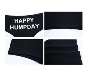 กางเกงในสตรีเซ็กซี่กางเกงในเซ็กซี่กางเกงในสตรีหวานพิมพ์ลายแฮปปี้ - Product Image 4