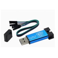 Programador Simulador MISUXIN ST-LINK V2, Descargador USB de Tres Puertos 5V2.4A, Grabador y Depurador para STM8/STM32