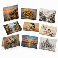 Peinture à l'huile Art Déco Xinhangchen sur toile, 12x16 pouces, magnifique art mural suspendu pour mariage et Ramadan