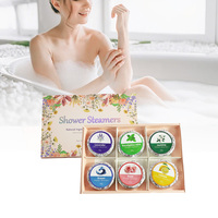 Bombes de bain et de douche aromathérapeutiques naturelles et végétaliennes OEM personnalisées pour un soulagement naturel – Comprimés de vapeur aromatiques pour la douche